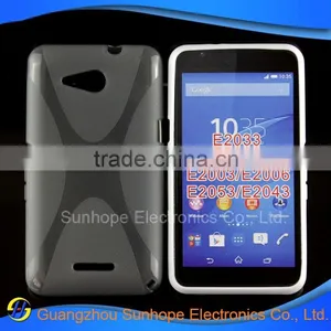 X Line Design Tpu Casing for Xperia E4g E2003 E2006 E2053 E2043 thumbnail-6