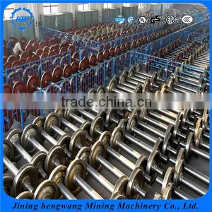 Customizable Strength Loading Cast Iron Or Cast Steel Mine Car Wheel/Rail Wheel Axles/Mining Gauge Wheels thumbnail-4