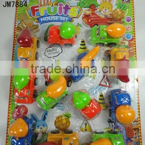 Mini Plastic Toy Fruit Car / Children Toys / Play House Toys thumbnail-1