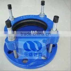 Epoxy Coating Ductile Iron Pipe Joint --- Universal Flange Adaptor thumbnail-1