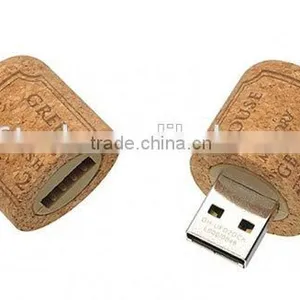 Custom Usb Flash Drives Wooden Small Bottle Cork Usb With Logo thumbnail-2