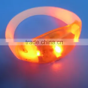 Hot Sale Glowing Bracelet LED Lights Flash Bracelet Wrist Ring Nocturnal Warnings Ring Running Gear Glowing Armband thumbnail-1