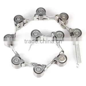 Escalators Parts Handrail Turning Chain With Wheels thumbnail-1