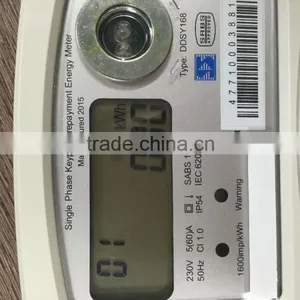 Single Phase STS Keypad Smart Single Phase Prepaid Electricity Meter thumbnail-3