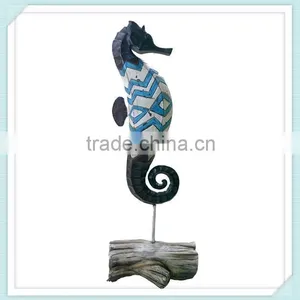 Handmade Polyresin Sea Horse Craft For Home Decoration thumbnail-4
