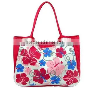Bright Color Celebrity Summer Beach Bag thumbnail-4