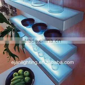 China Supplier Double Side Glass Light Shelf thumbnail-1