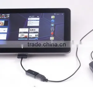 OTG Cable for Samsung Galaxy Tab P6800 P6210 P6200 P7510 P7500 P7300 P7310 thumbnail-1