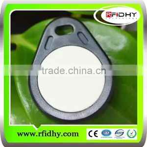 Barcode Keychain Card 125KHz ABS RFID Keyfob(T5567,T5577) With Logo Printing and Laser Number AB41 thumbnail-1