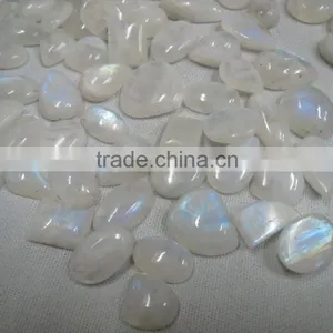 AAA Grade Rainbow Moonstone Gemstone Cabochons thumbnail-2