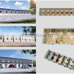 Hot Sales! Cheapest With Most Beautiful Two Bedroom Family Living Prefabricated Modular House, 7 Days Assembling thumbnail-5