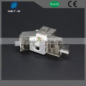 Tool Less Keystone Jack, Rj45 FTP Keystone Insert, Cat5e Keystone Data Jacks thumbnail-5