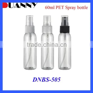 WHOLESALE 60ML SPRAY BOTTLE WITH FINE MIST, PET PLASTIC SPRAY BOTTLE 60ML thumbnail-1