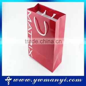 Hot Sale Simple DesignIvory Board Paper Gift Bag thumbnail-1
