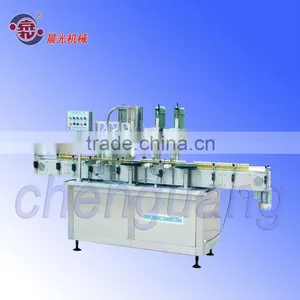 Automatic Bottle Liquid Filling and Capping Line thumbnail-1