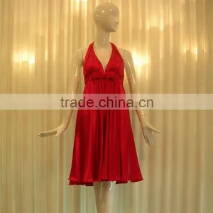 Silk Satin Dress thumbnail-1