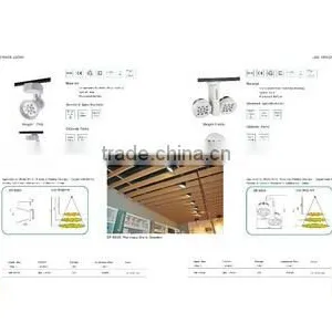 25w CE RoHS IP65 LED Track Light LED Shop Light 2yrs Warranty SP-8004 thumbnail-4