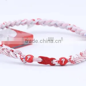 Sports Team Philadelphia Phillies Three Rope Necklace thumbnail-1