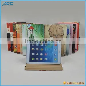 For IPad 6, Customized PU Flip Tablet Case With Printing Color for IPad 6 thumbnail-2