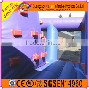Giant Cheap Inflatable Rock Climbing Wall With Mattress for Kids and Adults thumbnail-1