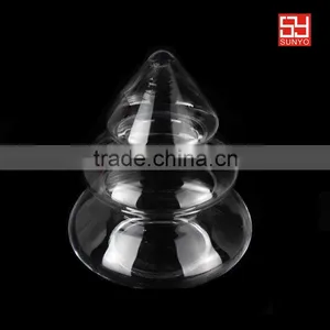 Leadfree Crystal Customized Large Christmas Tree Storage Jar Gift Handblown Popular Model thumbnail-1