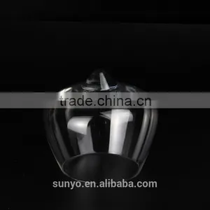 Lead-free Crystal Burgundy Stemless Wine Glass thumbnail-2