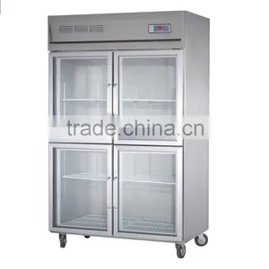 Commercial Display Refrigerator With Four Glass Door thumbnail-1