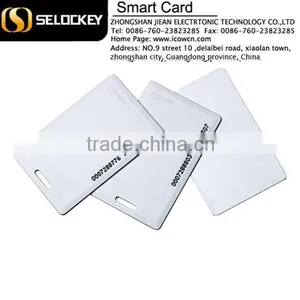 PVC EM4100 125khz RFID Thin Card for Sauna Locker Lock(EM4100) thumbnail-1