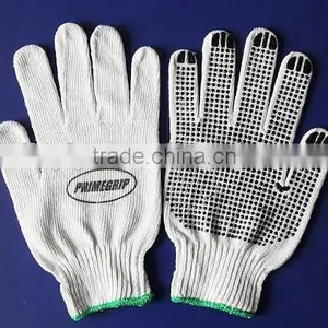 Cotton Working Gloves/PVC Dotted Hand Gloves/Cotton Dot Gloves thumbnail-1