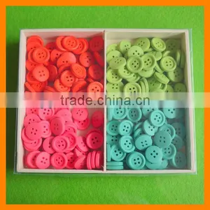 Small Round New Design Wood Button thumbnail-1