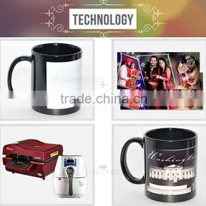 Sunmeta India Hot Selling 11oz Sublimation Patch Mug Cup SKB07 Quality Choice thumbnail-4