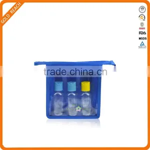 2015 Hot Sale Plain PVC Cosmetic Bag PVC Cosmetic Packging Bag thumbnail-2