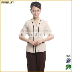 New Design High Quality Restaurant Hotel Uniform Supplies Waitress Uniform thumbnail-1