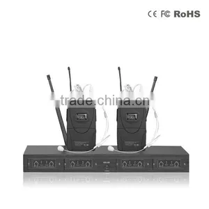 High Quality Four Handheld Four Lavalier Four Headwearing Microphone thumbnail-2