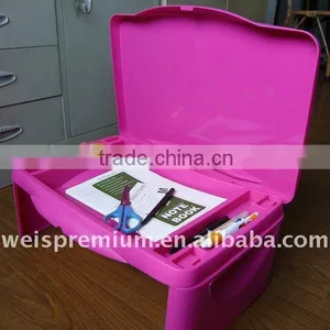 New Material PP Plastic Colorful Folding Lap Desk thumbnail-1