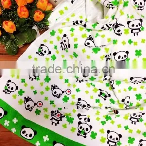 Microfiber Printed Panda Beach Towel thumbnail-2