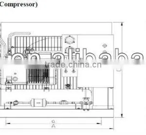 Refrigeration Cold Room Condensing Unit With Low Noise (FNS Series) thumbnail-1