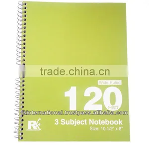 120 Sheet 3 Subject Notebook thumbnail-1