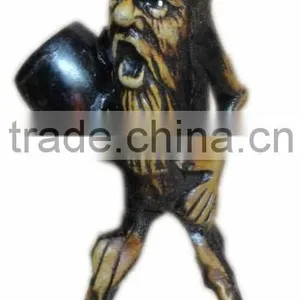 Figurine Shaped Hand Crafted Smoking Pipes - Standing Tree Man thumbnail-1