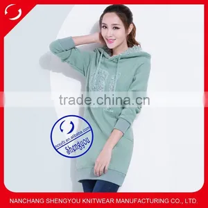 China Factory Custom Cotton Pullover Women's Hoodie Personalized thumbnail-1