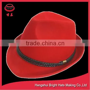 Wool Felt Trilby Hats Party Hats thumbnail-1