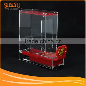 Great Design Clear Acrylic Custom Printed Candy Box thumbnail-1
