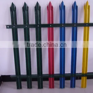 Steel Palisade Galvanized Fence thumbnail-6