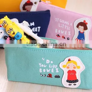 Lovely Little Girl Pencil Case , Pencil Bag for Girls thumbnail-6