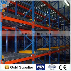 Saving Space High Capacity Roller Gravity Pallet Rack Suppliers thumbnail-5