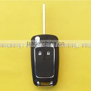 2 Buttons Flip Remote Key for Chevrolet Cruze HU100 Blade thumbnail-2