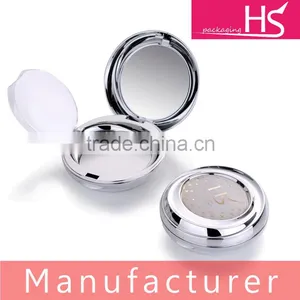 Round Shaped Makeup Powder Case thumbnail-1