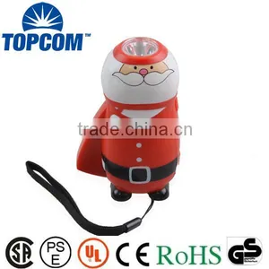 Father Christmas Dynamo LED Rechargeable Lantern thumbnail-1