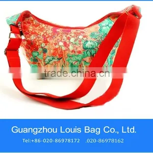 Chinese Lady Shoulder Bag Female Cotton Shoulder Bag Lady Cotton Shoulder Bag thumbnail-2