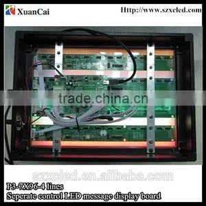 P3-7x96-4 Seperate Lines LED Display Panel thumbnail-4